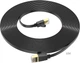 Мережевий кабель Hoco US07 General pure copper flat network cable 10 м Black (6931474780713) - зображення 4