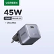 Зарядное устройство Ugreen X840 GaN 45W USB-C быстрая зарядка PD3.0 QC3.0 PPS для iPhone 17 16 15 Pro Max, Samsung S26, S25, iPad, планшета, Macbook Air Grey (95692) - изображение 12