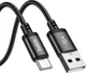 Кабель Hoco X91 Radiance charging data cable for Type-C 3 м Black (6931474788726) - зображення 3