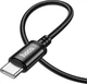 Кабель Hoco X91 Radiance charging data cable for Type-C 3 м Black (6931474788726) - зображення 4