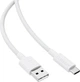Кабель Acefast C18-04 USB-A to USB-C braid charging data cable White (6974316284260) - зображення 4