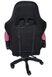 Кресло геймерское Bonro Lady 806 черно-розовое с подушкой-сердцем и регулируемой спинкой (76-167-42300097) - изображение 7