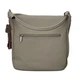 Жіноча сумка-мішок екошкіра David Jones світло-сірий CM8384 l.grey - изображение 2