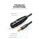 Кабель мультимедійний 3.5mm M to XLR F 2.0m AV182 black Ugreen - зображення 10