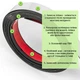 Молдинг Серебряный Sticker Wall серебристый 5000х18х1 мм (SW-00002684) - изображение 3