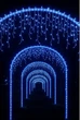 Светодиодная световая завеса 300 LED светодиодных сосулек для улицы Синего а 1.5 Generic (LKS-300-N) - изображение 4