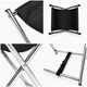 Підставка для сумок складна BAG STAND Premium Oxford 600D Металева Чорна - изображение 4