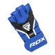 Рукавички для ММА RDX AURA PLUS T-17 розмір M, синьо-чорні - изображение 5