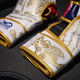 Рукавички для ММА Phantom Muay Thai розмір L/XL, біло-золотисті - изображение 8