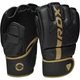 Рукавички для ММА RDX F6 KARA Matte Golden розмір XL, чорно-золотисті - изображение 2