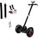 Гіроскутер із ручкою Smartway, 2в1 сигвей ninebot mini чорний - изображение 2