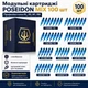 Модульные премиум картриджи POSEIDON MIX 100 шт, иглы для контура, теней, закраса, набор тату игл - изображение 1