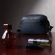 Сумка женская кросс-боди через плечо из натуральной кожи маленькая Vintage Синий 36504 - изображение 13