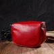 Сумка женская кросс-боди через плечо из натуральной кожи маленькая Vintage Красный 36638 - изображение 9