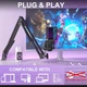 Микрофон ZealSound A68S Black USB, 96kHz/24-bit, RGB, кардиоидный/всенаправленный, комплект - изображение 2