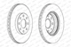 Гальмівний диск FERODO DDF1304 Fiat Grande Punto, Punto; Opel CORSA 55700918, 55700920, 55700921 - изображение 2