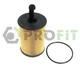 Фільтр масляний PROFIT 1540-1062 Skoda Yeti; Volkswagen Scirocco, Jetta, Multivan, Touran, Bora, EOS; Mitsubishi Lancer, Grandis, Outlander; Audi TT; Ford Galaxy; Jeep Patriot; Chrysler Sebring; Seat Toledo 045115466, 045115466A, 045115466C - изображение 1