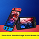 Игровая консоль Xiaobawang Q900 Handheld PSP Game Console FC Retro с двумя джойстиками, аркадный автомат, подарок на день рождения для детей, Q900+32GB - изображение 5