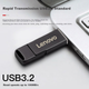 Флеш-накопитель Lenovo 32 ГБ Type-C USB 3.2 с двойным интерфейсом, металлическим колпачком, пыле- и ударопрочный, для серии SX6Pro, цвет «оружейный серый». - изображение 5