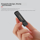 Флеш-накопитель Lenovo 32 ГБ Type-C USB 3.2 с двойным интерфейсом, металлическим колпачком, пыле- и ударопрочный, для серии SX6Pro, цвет «оружейный серый». - изображение 7