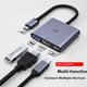 DM Daimai Type-C Three-In Expansion Dock, USB-C to H DM IPD100W/USB3.0 Expansion Integrated Phone Laptop Converter, CHB026 - изображение 5