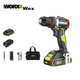 Безщітковий електричний дриль WORX 20V WU173 (2.0 з двома батареями), дриль-пістолет на літієвих батареях, електрична викрутка, багатофункціональний перфоратор - зображення 11