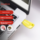 Флеш-накопичувач SanDisk 64GB USB 3.2 CZ410, колір «крутий гінкго жовтий», швидкість читання 100 МБ/с, компактний та портативний, захист паролем, ідеально підходить для бізнесу, офісу та навчання - зображення 4
