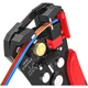 Многофункциональный инструмент для зачистки проводов Delixi Electrician: автоматическая протяжка проводов, обжим клемм, кусачки для проводов, плоскогубцы для зачистки оптоволоконных кабелей. - изображение 2