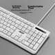 Комплект дротовий Acer OAK-040 USB White - зображення 5