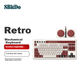 8BitDo Retro87 механічна клавіатура, бездротова ігрова та офісна універсальна трирежимна Bluetooth дротова ПК ноутбук Android ретро-клавіатура - зображення 4