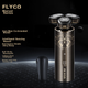Бритва электрическая FLYCO FS989 мужская портативная, подарочная - изображение 4