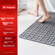 Противоскользящий коврик для ванной комнаты Jingdong Jingzao Piupiu серый 43x75 см - изображение 4