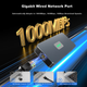 Док-станція Acer Type-C Gigabit Ethernet адаптер USB 3.2 концентратор дротова мережева карта RJ45 конвертер 4K60Hz HD PD зарядний пристрій док-станція - зображення 7