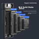 Зовнішній корпус для жорсткого диска EAGET M.2 SATA/NGFF, інтерфейс USB 3.0, для SSD, сумісний із настільними та ноутбуками - зображення 13