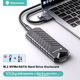 Корпус для жесткого диска Yottamaster, внешний корпус для SSD-накопителя M.2 NVMe/SATA с поддержкой двух протоколов, корпус для ноутбука, изготовлен из цинкового сплава. - зображення 4