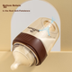 Бутылочка детская Beiyinmei Baby Anti-Colic 240 мл PPSU антиколиковая с широким горлышком коричневая - изображение 7