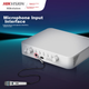 Усилитель HIKVISION с фиксированным сопротивлением и напряжением, Bluetooth, для кампуса, торгового центра, системы оповещения, домашний MP3-плеер с декодированием без потерь, усилитель мощности, USB-плеер, микрофонный интерфейс. - изображение 7