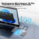 Прозорий корпус для SSD ORICO, корпус для жорсткого диска з інтерфейсом mSATA - Type-C, підходить для SSD-накопичувачів ноутбуків, міні-зовнішній корпус - TC10 - зображення 6