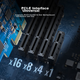 Сетевая карта UGREEN PCI-E на 2,5G, проводная, для настольных компьютеров, NAS-серверов, со встроенным Ethernet, адаптивной гигабитной проводной сетевой картой и высокоскоростным сетевым портом RJ45. - изображение 9