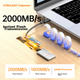 SSD диск Teclast PD20 1TB USB 3.2 Gen 2x2 Type-C (TP1TBPD20) External Grey - зображення 6