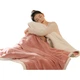 JD Original Mousse Blanket, 2100 г, тришарова потовщена ковдра, двостороння двоколірна фланелева дитяча ковдра, 1,5x2 м - зображення 2