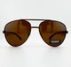 Солнцезащитные Очки Капли Авиаторы POLARIZED P328 C.2 с Поляризацией, Коричневые - изображение 2