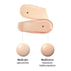 Тональний кушон з ефектом сяйва 21 светлый AROCELL Glow Perfect Cushion SPF50+ PA+++ 15 г - зображення 2