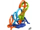 Трек Хот Вилс Безумные Виражи и Петли Hot Wheels Track with 4 Loops Crash Zone Booster Mattel HXT06-02 - изображение 2