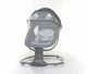 Крісло-шезлонг для немовлят з електро-заколисуванням Mastela 8105 Serious Grey (механізм гойдання: поворотний, 3в1) - изображение 2