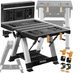 Складаний робочий стіл верстак для столярних і ремонтних робіт Kraft&Dele KD11870 - зображення 1