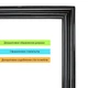 Молдинг Sticker Wall черный 5000х30х9,5 мм (SW-00002676) - изображение 5