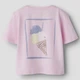 Футболка Name it Strawberry Ice Cream, цвет розовый, размер 116 (261.13255137.PIRO) - изображение 2