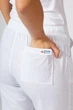 Жіночі медичні штани STUGA MEDICAL білі (7700102) XS - зображення 3