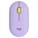 Мишка комп'ютерна Logitech Pebble M350 Lavender Lemonade (910-006752, 910-006666) - зображення 2